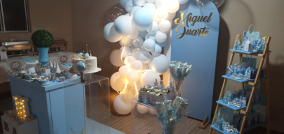 Chá de Bebê com serviço profissional de garçons e bartenders - Residência Particular - Vinhais