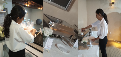 Chá de Bebê - momento especial com equipe AM Garçom & Suporte