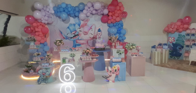 Aniversário de 6 anos com serviço profissional de garçons e bartenders - Bequimão-slz